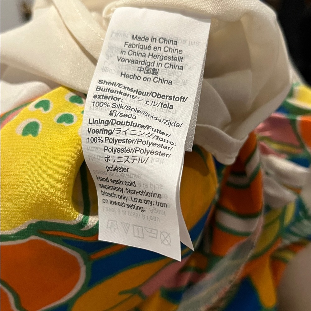 J.Crew one-shoulder silk midi dress in a tropical floral print - Picture 11 of 17
